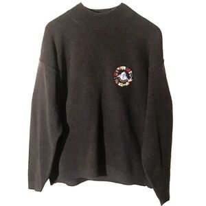 Vintage Creeks Crewneck Lambswool Sweater Size L